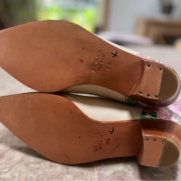 MOMO NEW YORK SELINA PATCHWORK WESTERN BOOTS X FREE PEOPLE SIZE 39 NEW - Picture 6 of 8